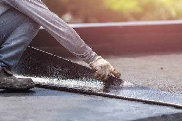 Professional Crawl Space Encapsulation technician working in Gregory, MI